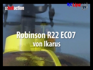 RC-Heli-Action: Robinson R22 ECO7 von Ikarus