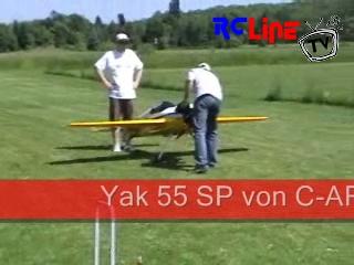 DANACH >: Yak 55 SP auf dem RCLine Usertreffen