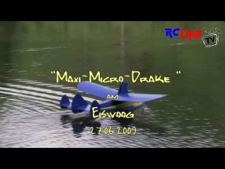 Maxi-Micro-Drake am Eiswoog