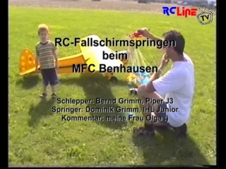 DANACH >: RC-Fallschirmspringen