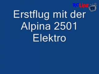 Tangent Alpina 2501 Erstflug