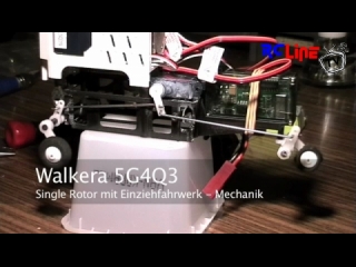< DAVOR: Walkera 5G4Q3 Single Rotor Einziehfahrwerk Detail 0