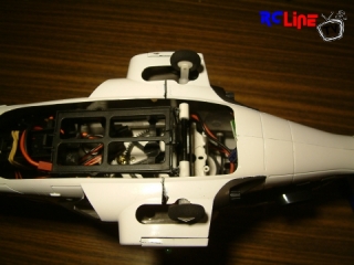 < DAVOR: Walkera 5#4 Single Rotor Umbau Detail-Aufnahme 4
