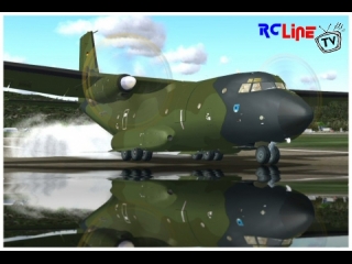 Transall C-160 bei der Landung
