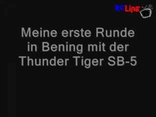 DANACH >: Meine erste ausfahrt mit der Thunder Tiger SB-5