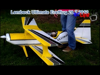 Erstflug Lembeck Ultimate 1,80Meter mit DA50 vom 29.07.2012 12:19:07 hochgeladen von satsepp