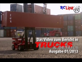 TRUCKS & Details: Kalmar Containerstapler im Eigenbau