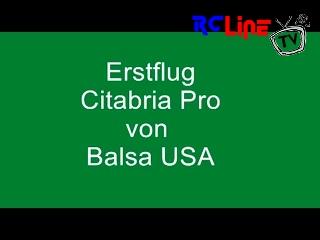Citabria Pro Balsa USA Erstflug