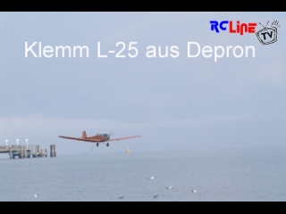 DANACH >: Klemm L-25 aus Depron